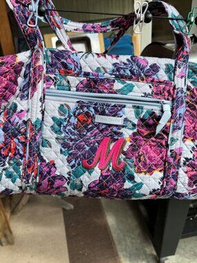 Vera Bradley Weekender Bag- Purple and Pink